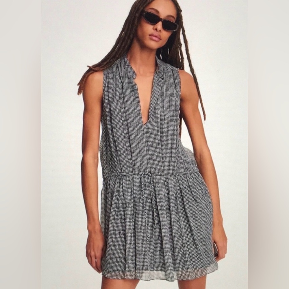 Rag & Bone Carly Printed Mini Dress Sz M